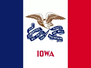 Iowa State official flag