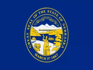 Nebraska State official flag
