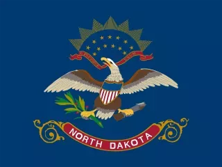 North Dakota State official flag