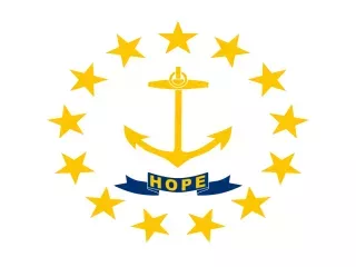 Rhode Island State official flag