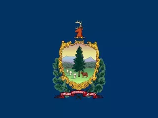 Vermont State official flag